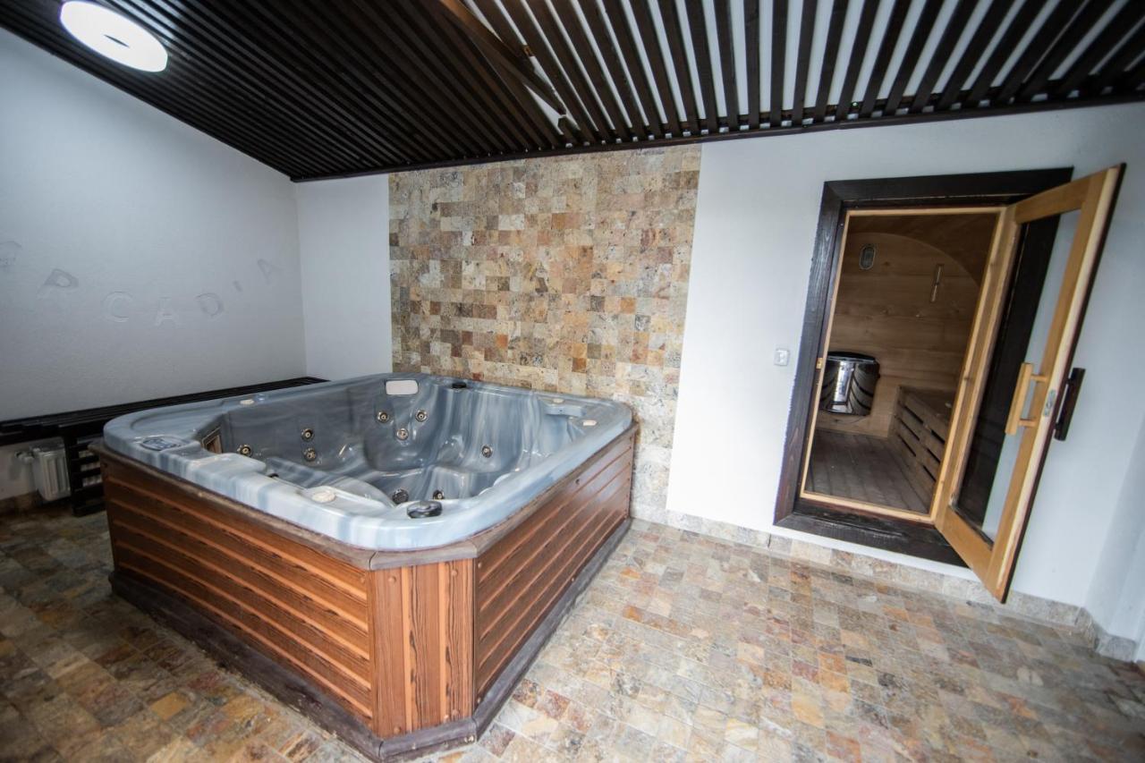 Casa Arcadia 1 Piscina,Jacuzzi, Sauna Buzău Eksteriør bilde